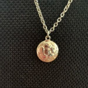 Soccer ball necklace